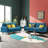 Haugabook 72'' Wide Velvet Round Arms Sofa-641219187