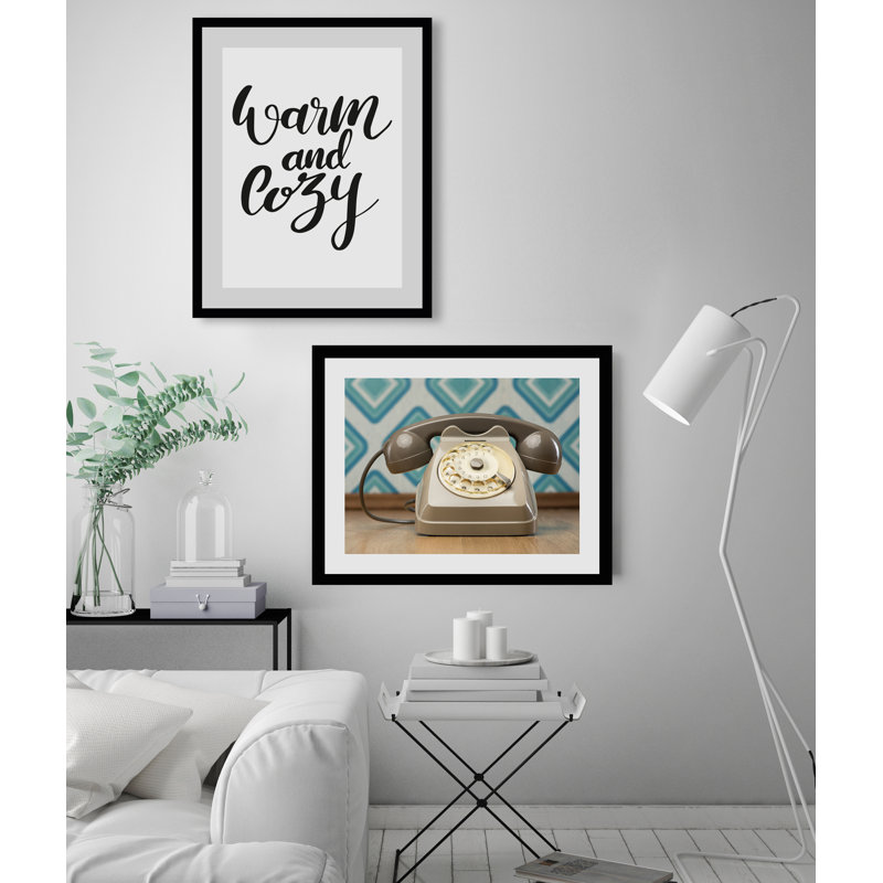 Telephone - Single Picture Frame Print