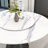 Ryding Modern Round Sintered Stone Dining Table with Rotating Tray-1229869830-1229869829