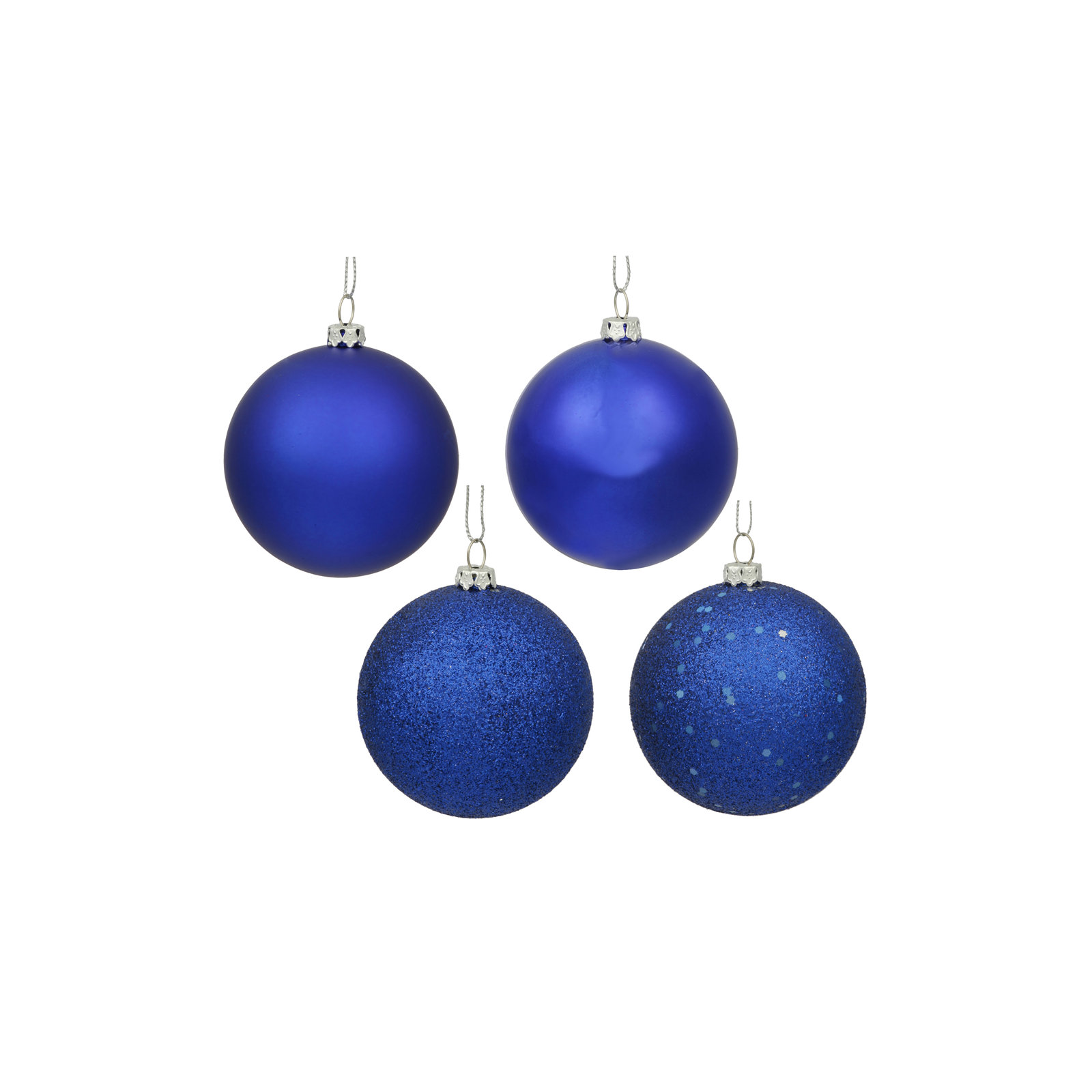 Holiday Décor Ball Ornament, Cobalt Blue, 2.75"
