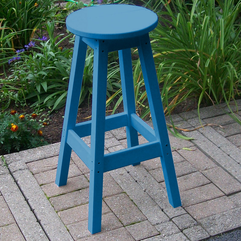 Tabouret de bar Nettie, Bleu