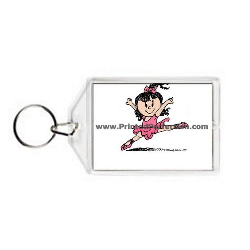 Porte-clés personnalisable en acrylique, Oui