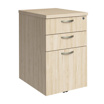 Office In An Hour 16''W 3 -Drawer Mobile File Cabinet