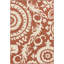Tapis intérieur/extérieur brique floral Amato-2069594645