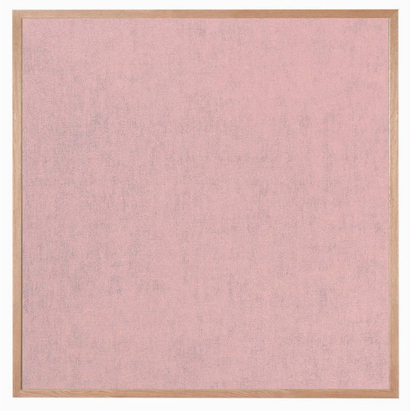 Tableau d'affichage mural en toile de jute, 48 po x 48 po, Rose