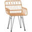 Ensemble de salle à manger de jardin pour l'extérieur