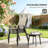 Outdoor Chairs Set Of 4,Stackable Chairs-279865868