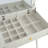 3-In-1 Vanity Desk With Lighted Flip-Top Mirror & Adjustable Cabinet, Makeup Dressing Table With Stool, Dresser With Drawers For Bedroom, White