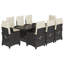 Ensemble repas avec coussins en rotin Vidaxl-103087983-116650676