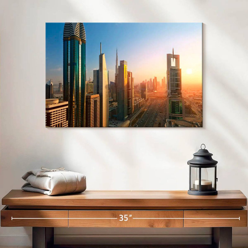 Dubai City Sunset