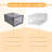 6 Pair Stackable Shoe Storage Box