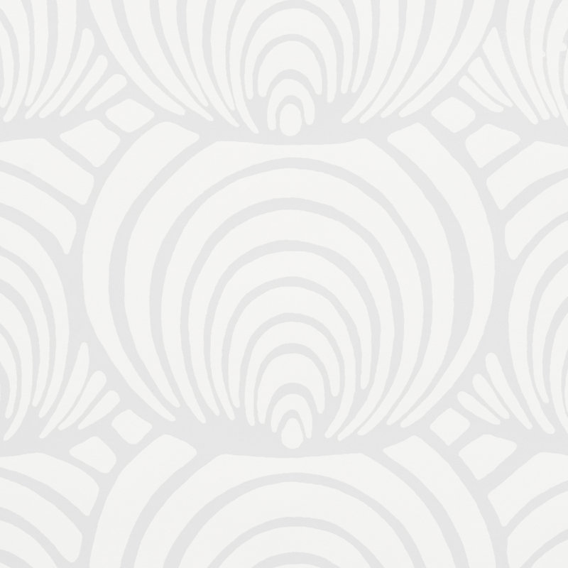 Papier peint Coralline, Gris