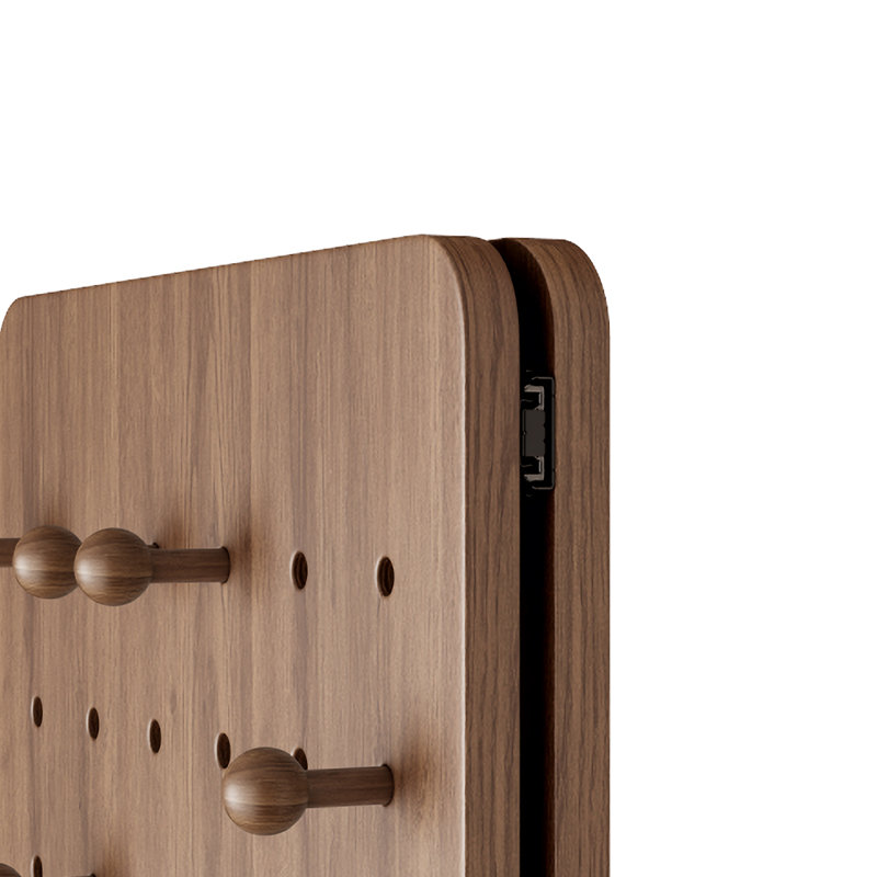 Miroir moderne complet avec tablettes ouvertes