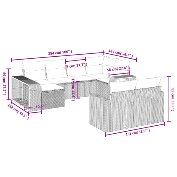 Dimensions du produit