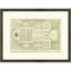 Martha Stewart Bedford, art mural en papier, plan de jardin historique III, 17,75 po x 23,75 po, décor de salon et de chambre à coucher, encadré