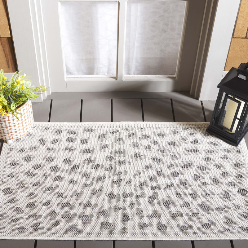 Tapis d'intérieur / extérieur Aidah Performance, Rectangle 2 pi x 3 pi 7 po