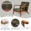 64.77cm Wide Armchair with Cushion-92483383