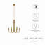 Lustre 6 lumières Rekindle par Modway-272831174