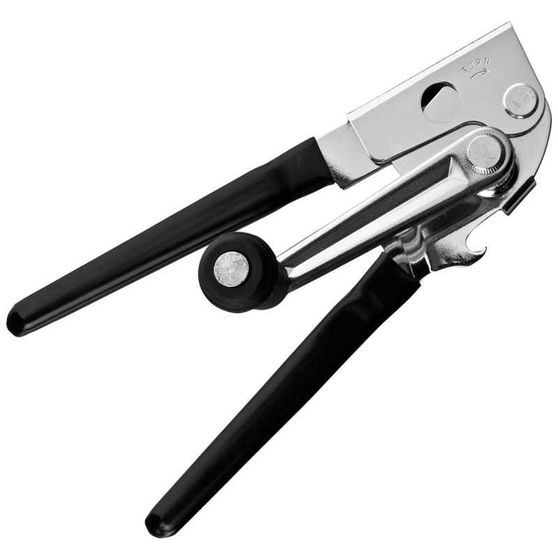 Swing-A-Way Black Stainless Steel Ergonomic Can Opener