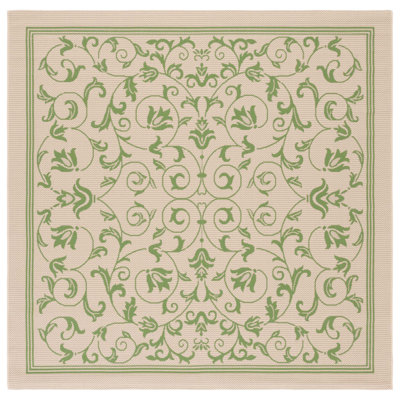 Tapis d'intérieur / extérieur à motif floral Galena Performance