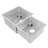 ZLINE 32 In. Jackson Undermount Double Bowl Kitchen Sink with Bottom Grid-56062692