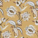 Into The Wild Collection Metallic Abstract Floral 33' L x 21" W Wallpaper Roll