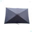 Parasol d'extérieur imperméable 6 x 9 pi avec manivelle et bouton poussoir inclinable-1565158955
