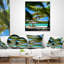 Coussin Tropical Beach - imprimé de plages-29291974-29291978