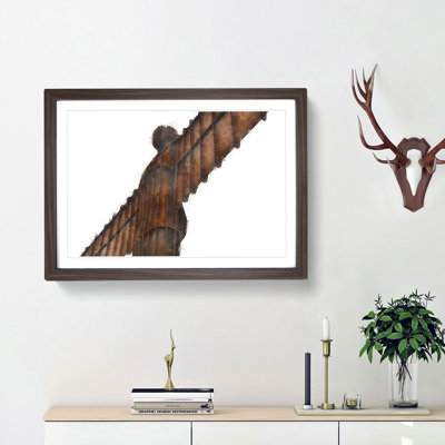 The Angel of the North in Gateshead - Picture Frame Painting Print