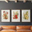 Antique Floral Bouquet IV Premium encadré mat - prêt à accrocher-1767044736-1767044739