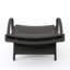 Fauteuil en osier avec accoudoirs Salem
