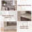 43" Tall Farmhouse Bookshelf Set-723204587