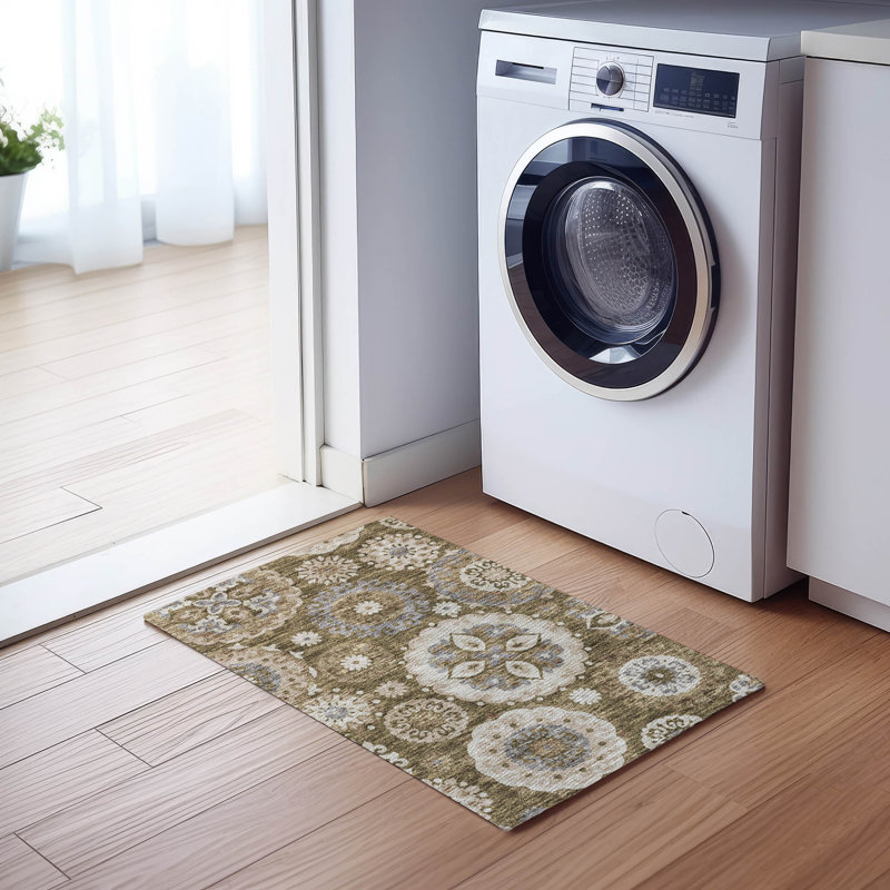  Tapis d'entrée / extérieur antidérapant Ferrand, Rectangle 1 pi 8 po x 2 pi 6 po