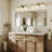 Black Aluminum Framed Rectangle Bathroom Mirror, Vanity Mirror With Tempered Glass-1083476491