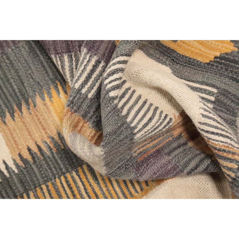 Tapis kilim en laine tissé à la main 3 x 5