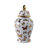 Gherghina Decorative Ceramic Butterfly Design Jar With Lid - Contemporary Tall Table Jar Decor - Versatile Jar Or Vase For Flowers In Living Room-20992764