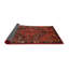 Tapis traditionnel rouge / noir Wishek-261556972