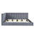 Full Upholstered Daybed/Sofa Bed Frame, Velvet-1306364234