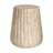 Outdoor Carved Side Table, With Durable Lightweight Concrete And Versatile Design For Indoor And Outdoor Use-112521321