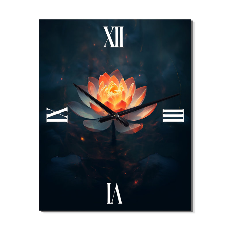 Horloge murale Lotus, Petit