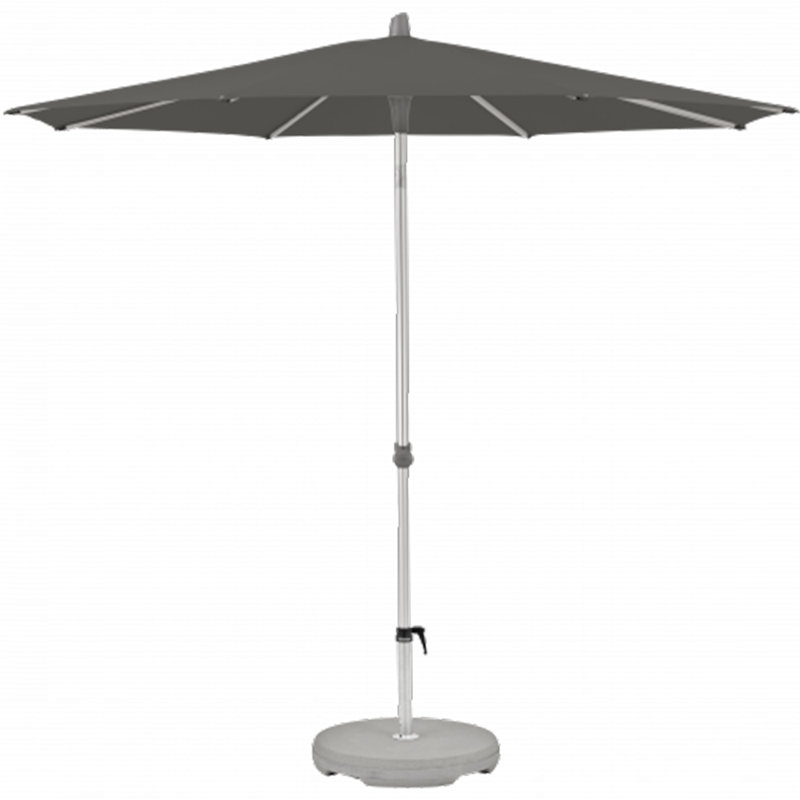 Armyn 220cm Market Parasol, Grey