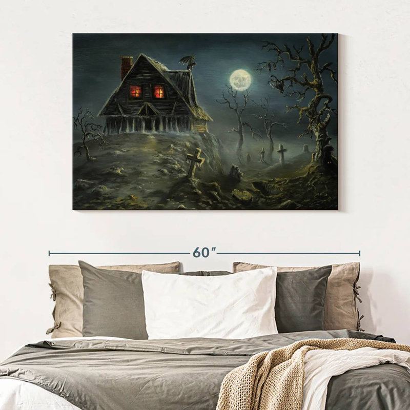 Kelan Haunted Hill House, H 34 po x l 51 po