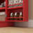 Modern Freestanding Kitchen Cabinet with 12 Door Shelves-751532693