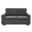 Causeuse convertible ajustable en chenille 62,75 pouces
