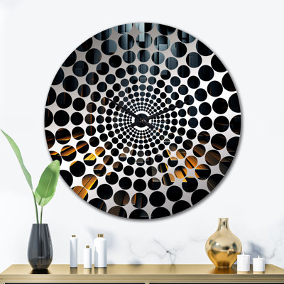 Smyan - Abstract Geometric Wall Clock
