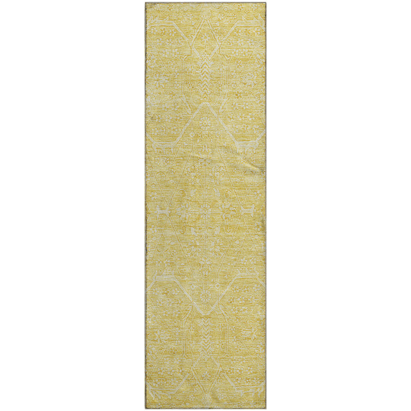 Premium Machine Washable Larock AMF1224 Panel Rug, Runner 2'3" x 7'6"