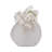 Round Textured Glass Vases with Modern Design and Sculpted Surface Detailing, Decorative Accent Glass Vessels for Contemporary Settings, Set of 2