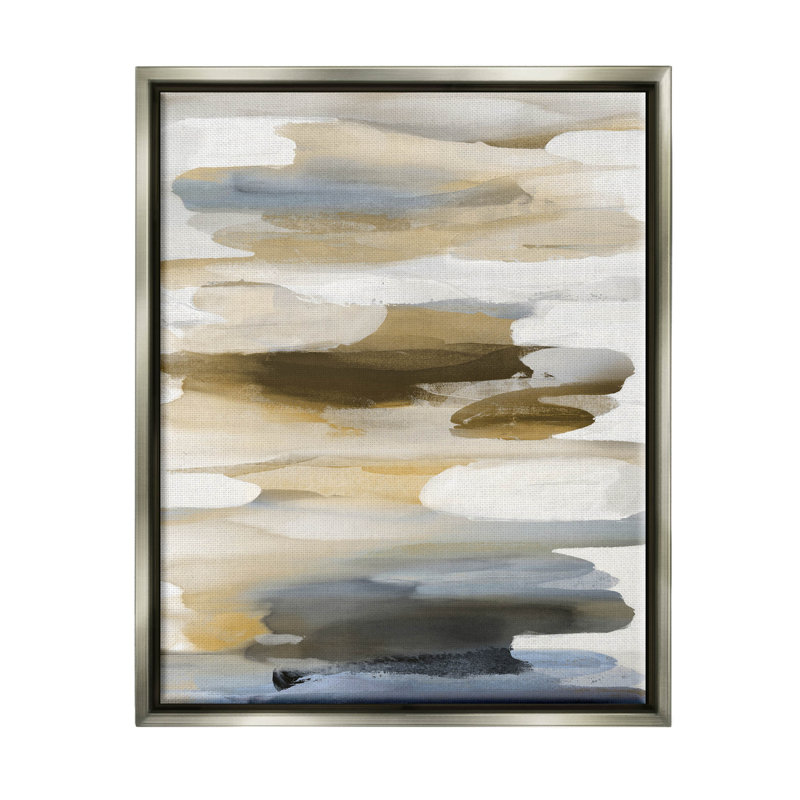 Art abstrait giclée par Jackie Hanson, H 31 po x l 25 po x P 1,7 po, Estampe numérique Farmhouse