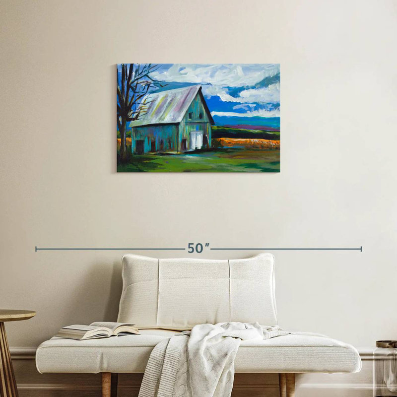 Lilie Old Barn, 20" H x 30" W