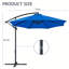 Parasol en porte-à-faux 120 po Leshea-1408181648